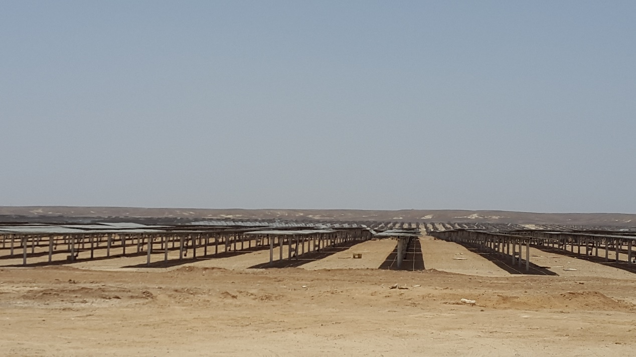Solar park in the Ma’an Development Area, Jordan