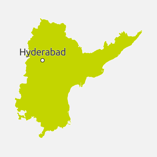 Map of Andhra Pradesh