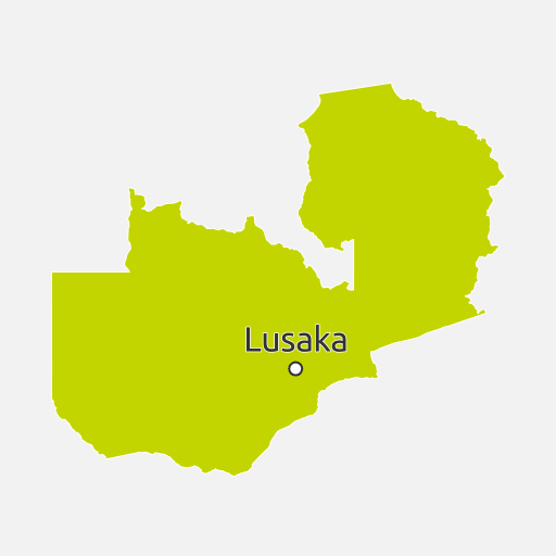 Map of Zambia